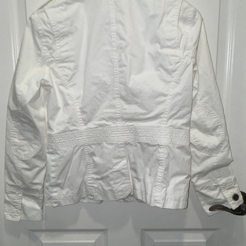 Zara Women's White Utility Jacket - Picture 2 of 3